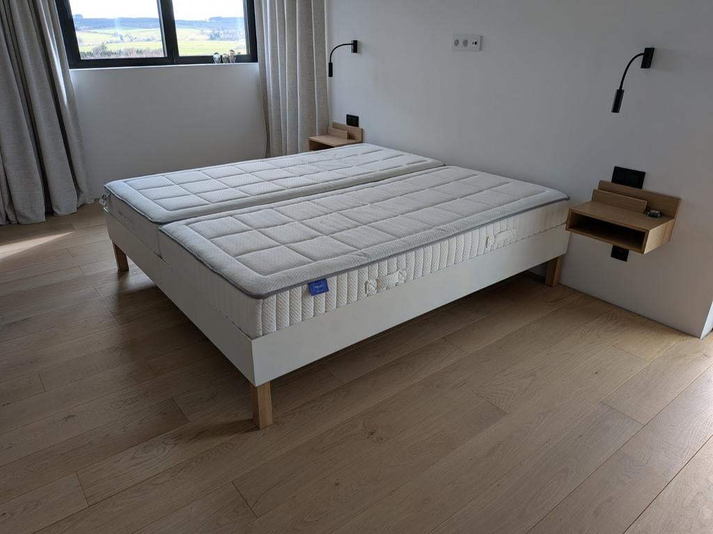 Lit 180 X 200 cm cadre Alu, Maison & Meubles, Chambre à coucher | Lits, 90 cm, 200 cm, Réglable