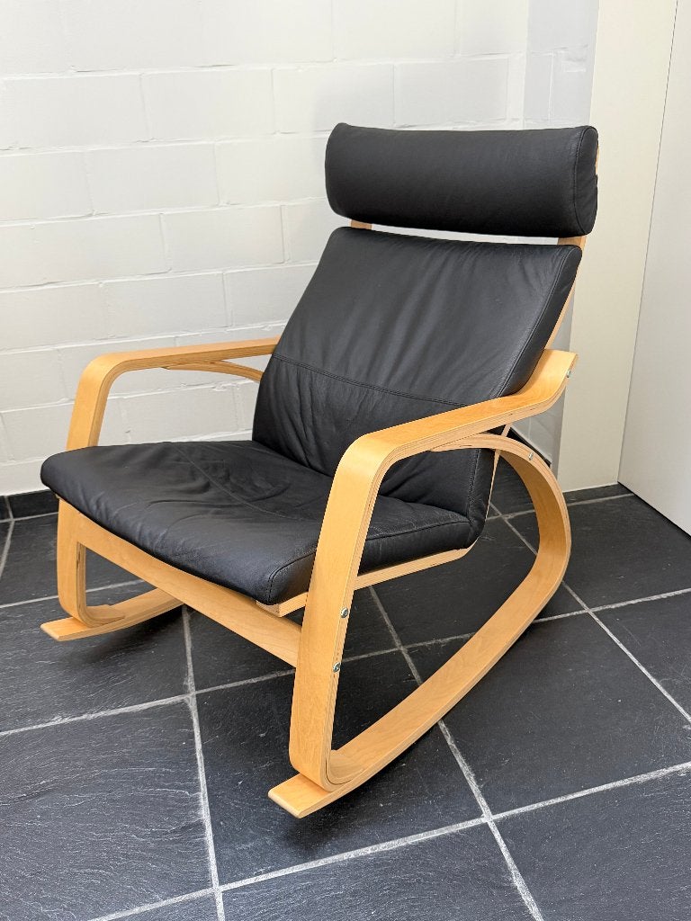 Fauteuil à bascule Ikea, Enlèvement, Comme neuf, Bois