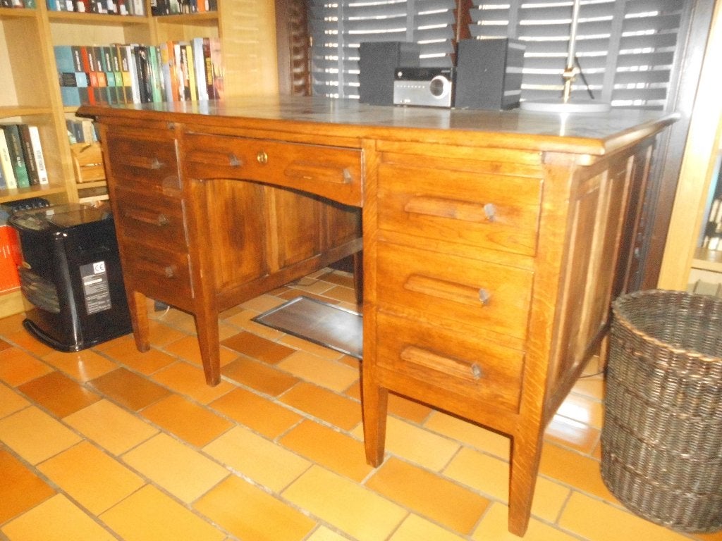 antiek bureau, Ophalen