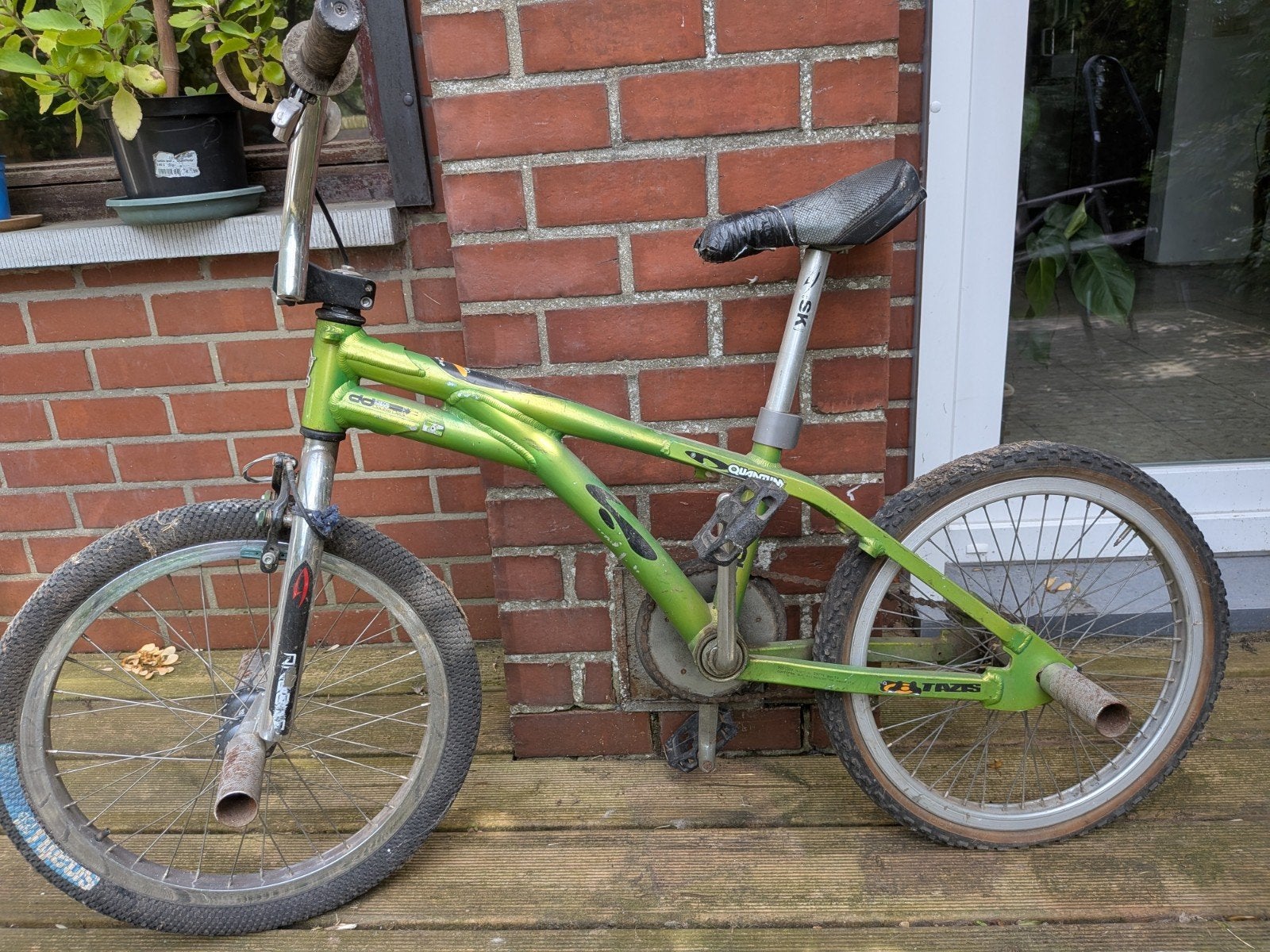 vélo BMX 20 pouces adulte - flat - old school, Enlèvement