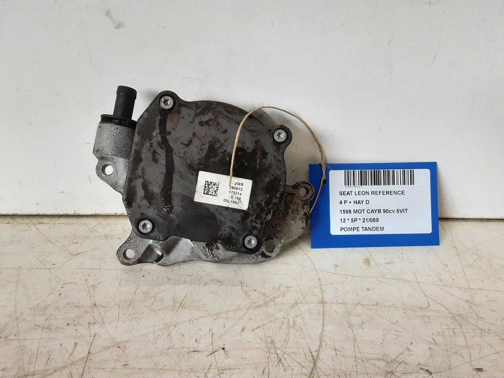 VACUUMPOMP Seat Leon (1P1) (01-2005/08-2013) (03L100J), Gebruikt, Seat
