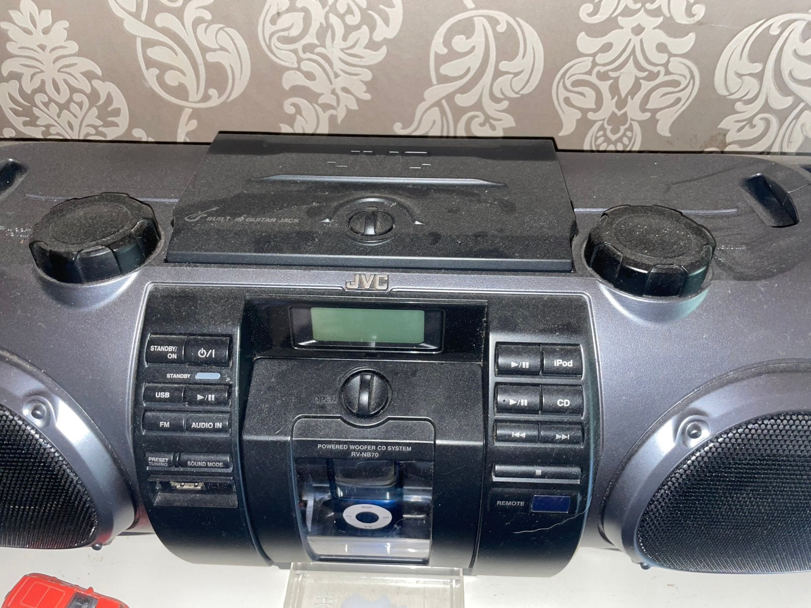 Jvc woofer plus ipod, TV, Hi-fi & Vidéo, Chaîne Hi-fi, Enlèvement, Comme neuf, JVC