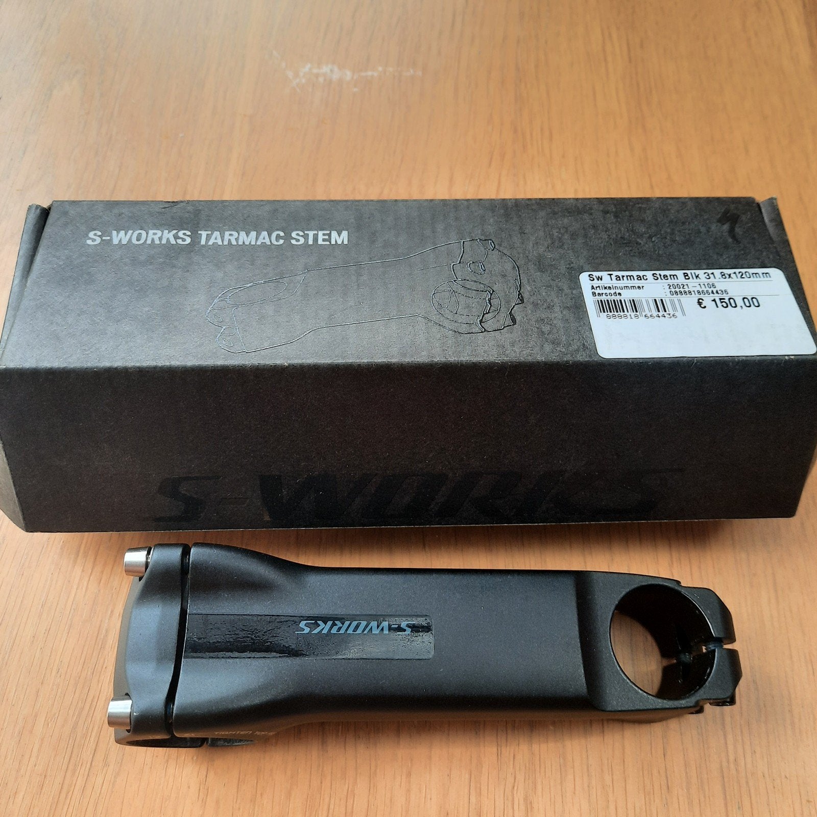 S works Tarmac stuurpen 120mm 6graden, Fietsen en Brommers, Ophalen of Verzenden