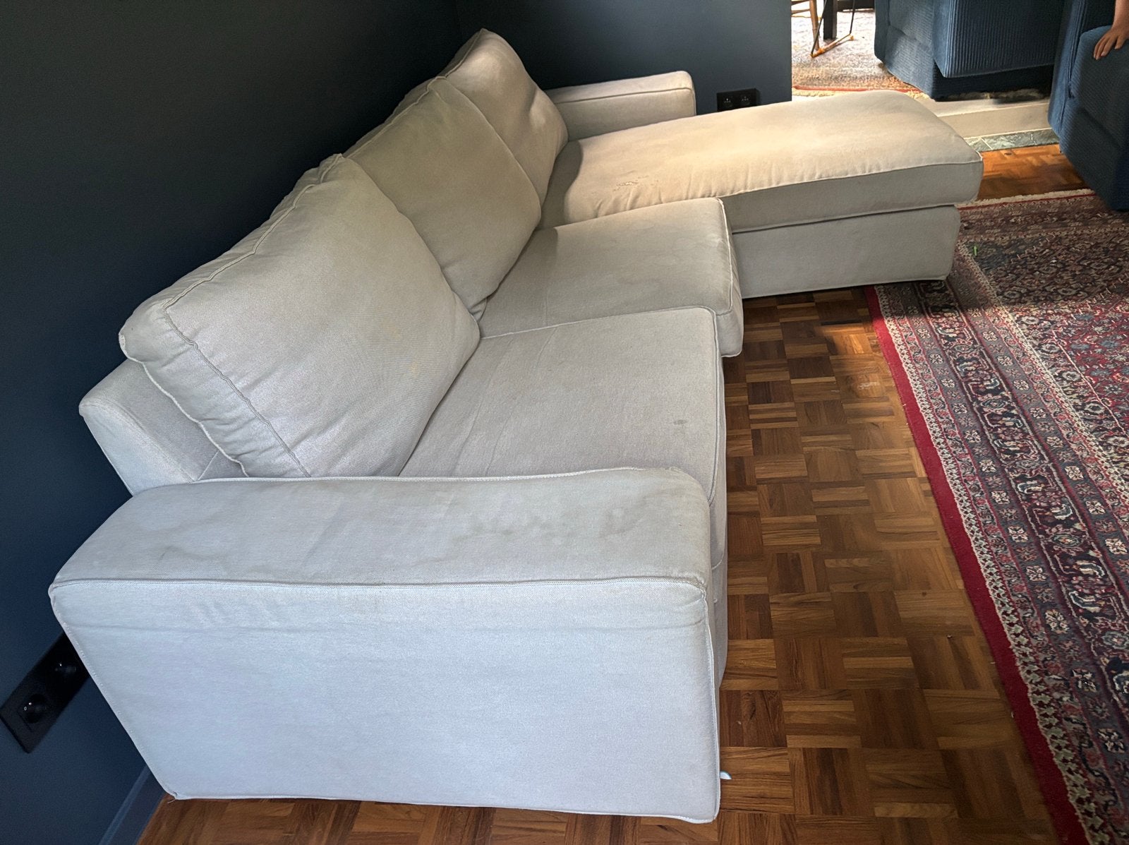 Ikea Kivik zetel, Enlèvement, Utilisé