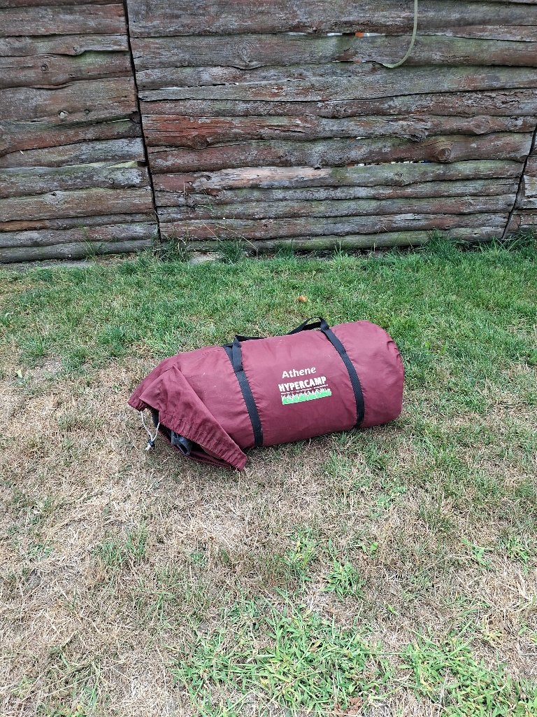 tunneltent 4 personen Athene, Caravans en Kamperen, Tenten, Ophalen, Gebruikt, Tot en met 2