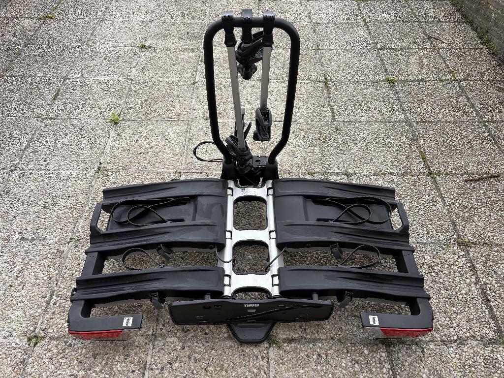 Porte vélos Thule Easyfold XT 3 pour 3 vélos, Autos : Divers, Porte-vélos, Enlèvement, Utilisé