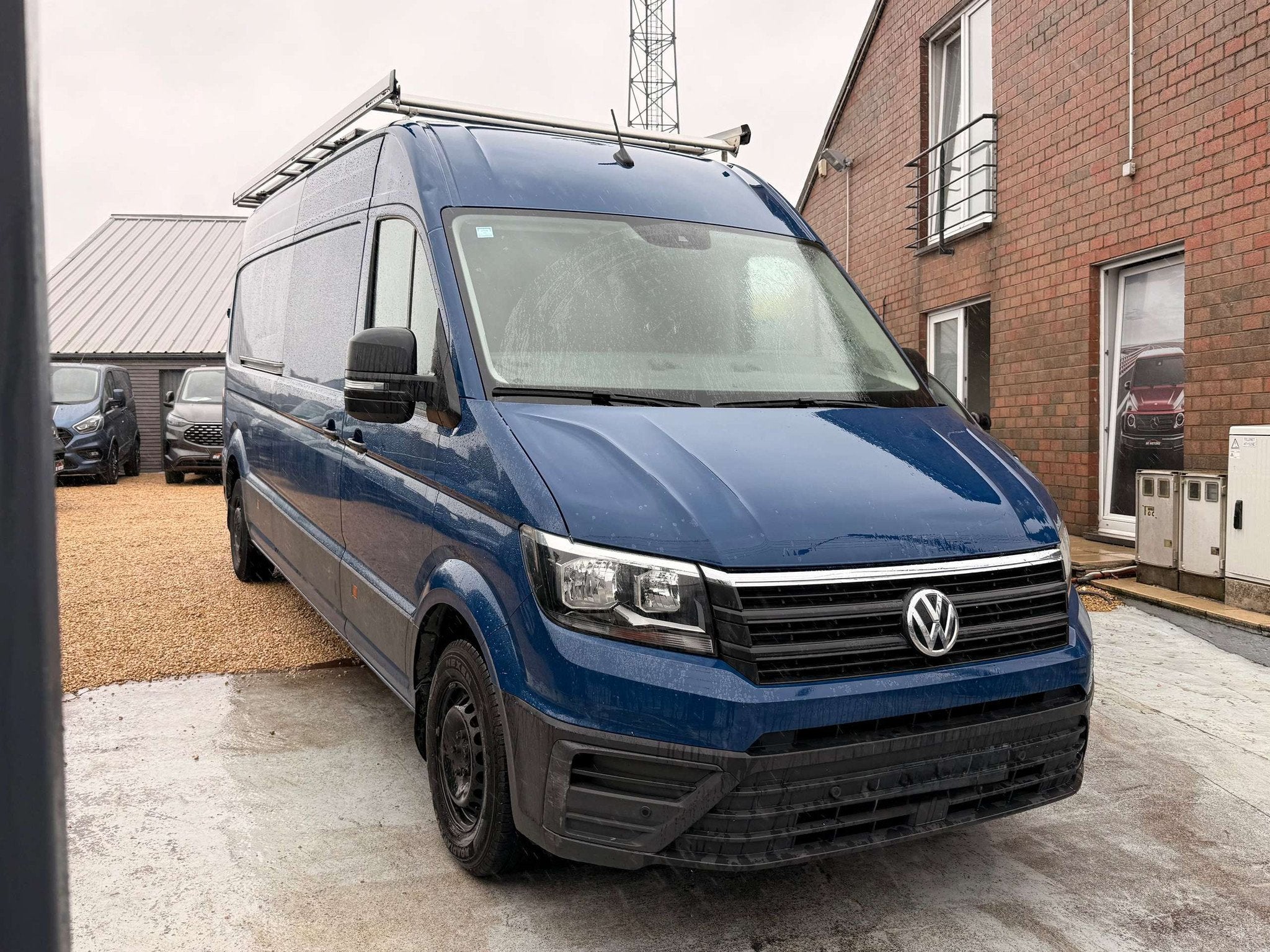 Volkswagen Crafter 2.0 CR TDi L4 H3 140CV BOITE AUTO DSG / T, Autos, Camionnettes & Utilitaires, Cuir, Achat, Entreprise, 3 places