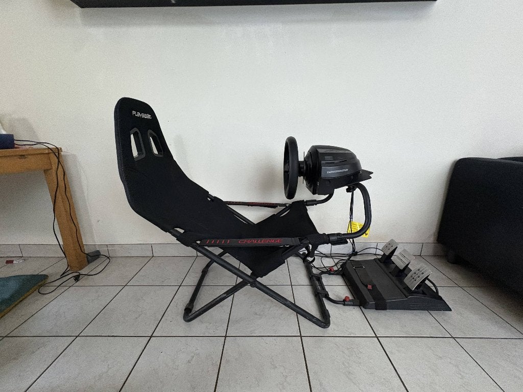 Volant Gran Turismo T300 + Siège repliable, Online, 1 joueur, À partir de 7 ans, Enlèvement