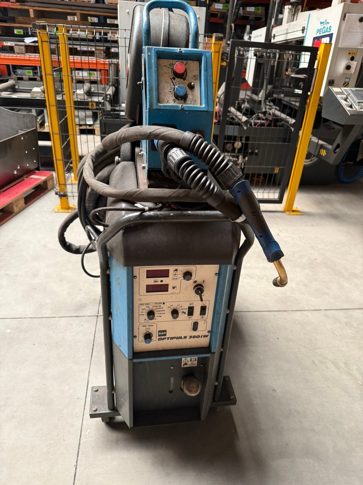 SAF Optipuls 380iW lasapparaat, Doe-het-zelf en Bouw, Gereedschap | Lasapparaten, Ophalen, Gebruikt