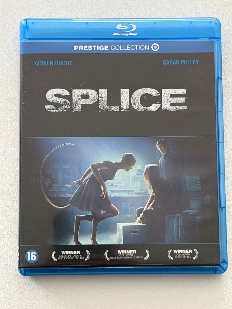 Splice (Blu-ray), Cd's en Dvd's, Vanaf 16 jaar, Nederlands, Film, Science Fiction en Fantasy