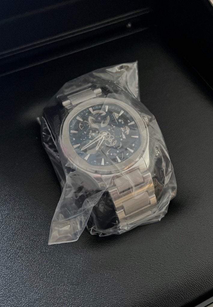 Piaget Polo 42 mm skelet NIEUW 2026, Handtassen en Accessoires, Horloges | Heren, Ophalen, Staal, Staal, Polshorloge