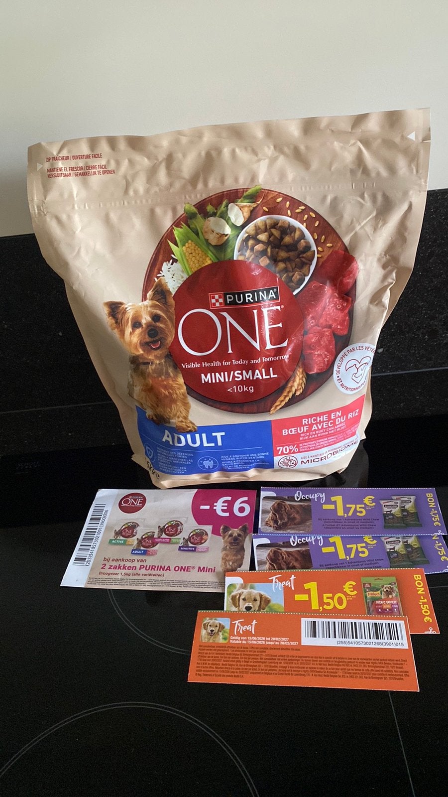 Purina, Ophalen, Hond