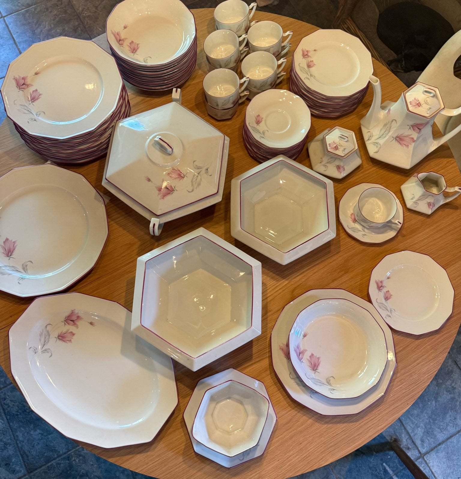 Servies Limoges, Enlèvement