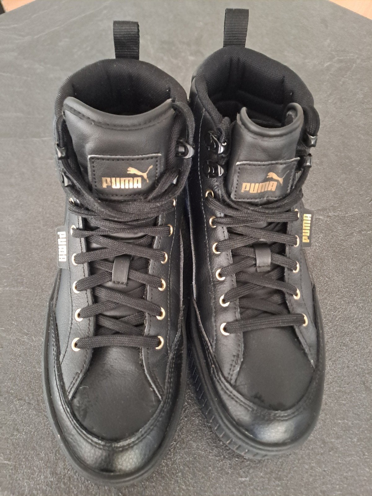 Puma Karmen Mid maat 39, Ophalen, Puma, Zwart, Zo goed als nieuw