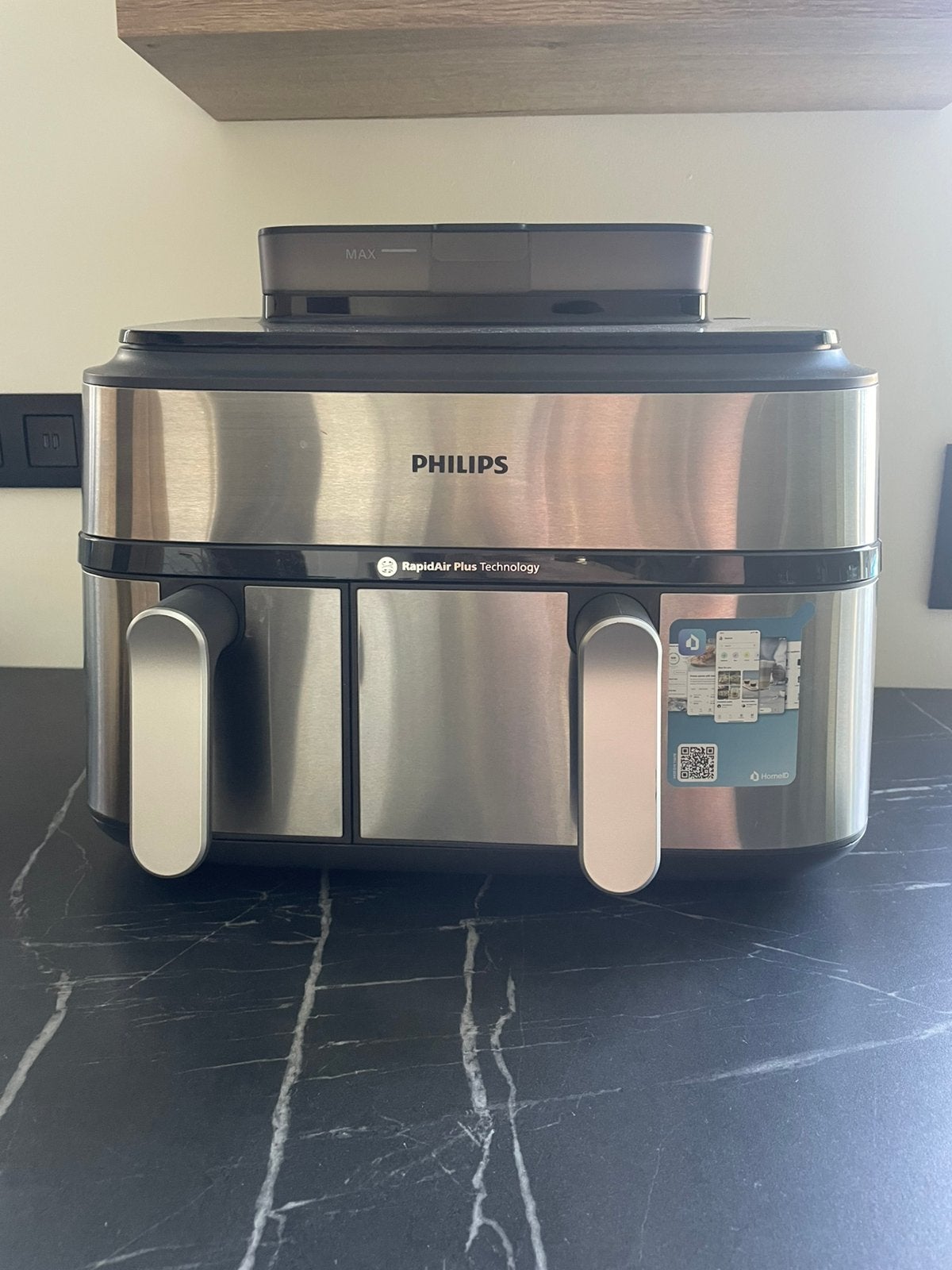 Philips airfryer 5000 series dual basket, Enlèvement, Comme neuf, Friteuse à air