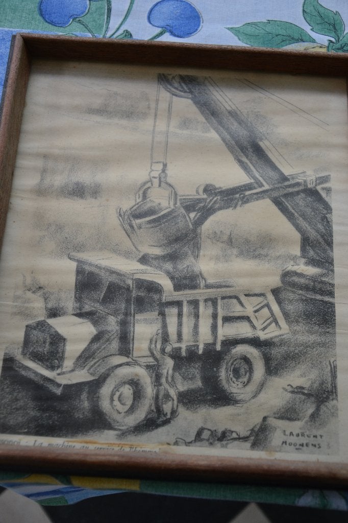 Belgische kunst, Vie quotidienne, Autres techniques, 1900 - 1949, Enlèvement