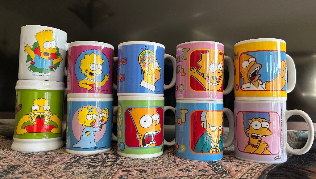 The Simpsons verzameling porseleinen mokken, Collections, Enlèvement ou Envoi, Comme neuf, Autres types