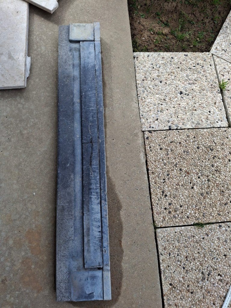 Calcaire bleu, Enlèvement