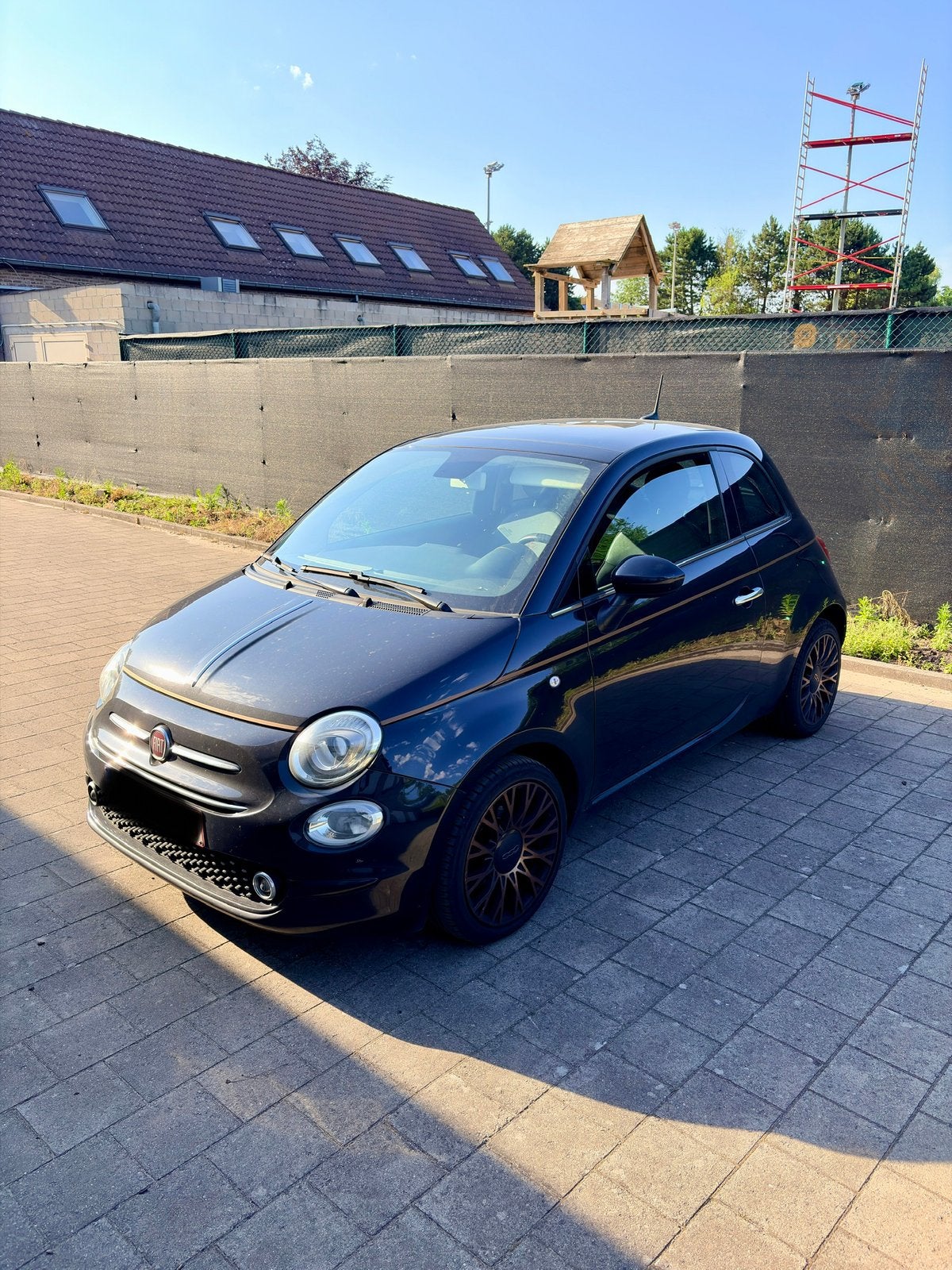 Fiat 500 0.9 Twin Air Turbo Collezione te koop, Autos, Fiat, Achat, 3 places, Noir, Particulier