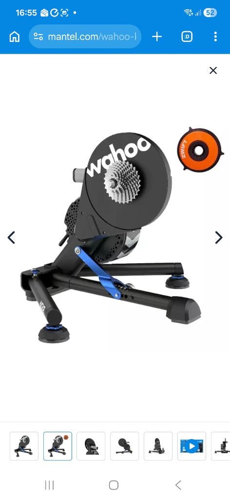 NIEUWE WAHOO KICKR V6 inclusief Zwift cog en click, Sport en Fitness, Wielrennen, Ophalen of Verzenden, Nieuw, Overige typen