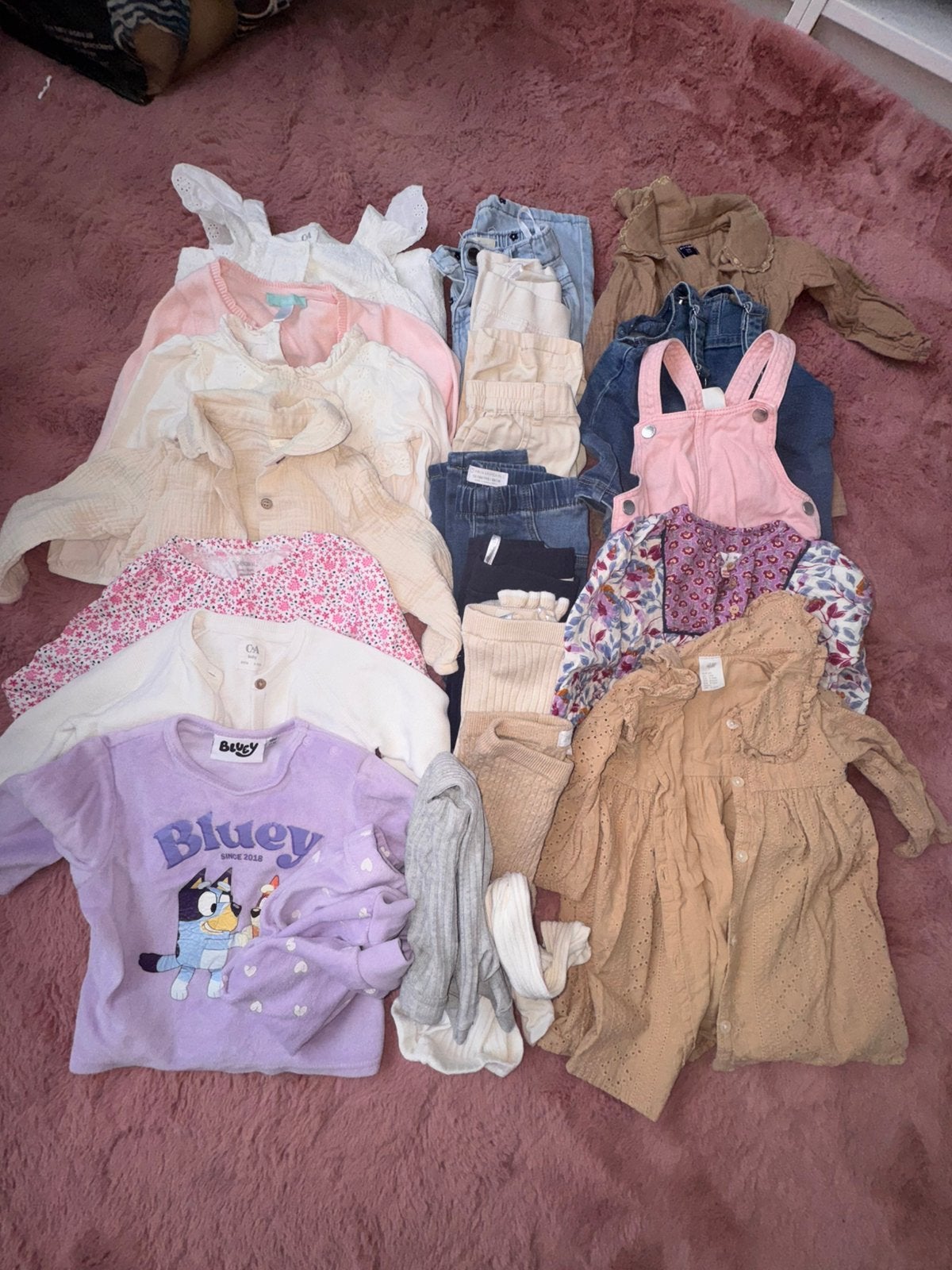 Lot de vetement fille, Enlèvement, Comme neuf, Taille 80