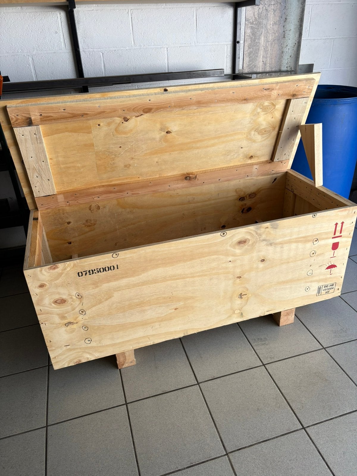 Houten kist, Huis en Inrichting, Ophalen, Zo goed als nieuw