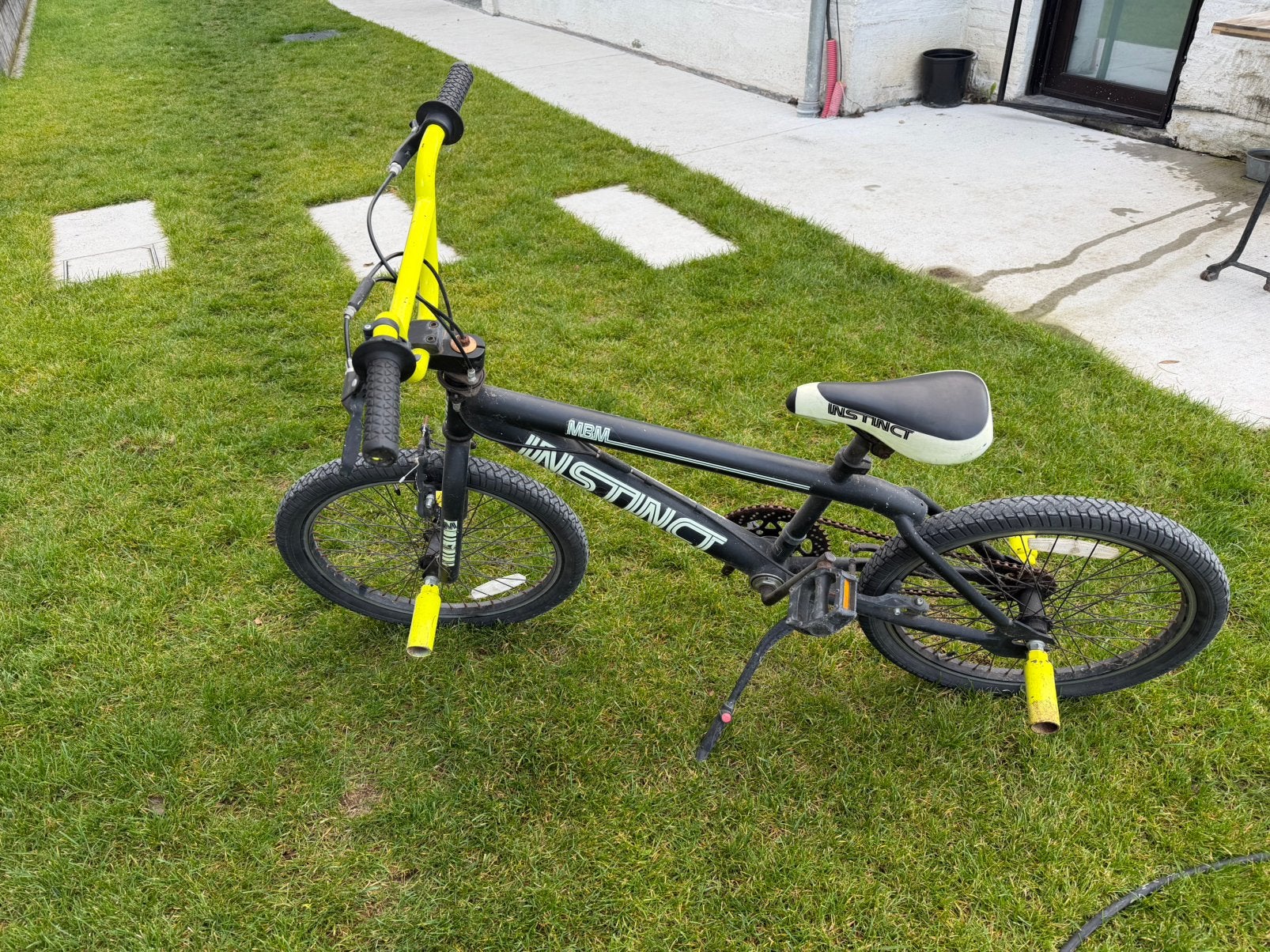 Bmx stuntfiets, Fietsen en Brommers, Ophalen, Staal, Velgrem, Stuur 360° draaibaar