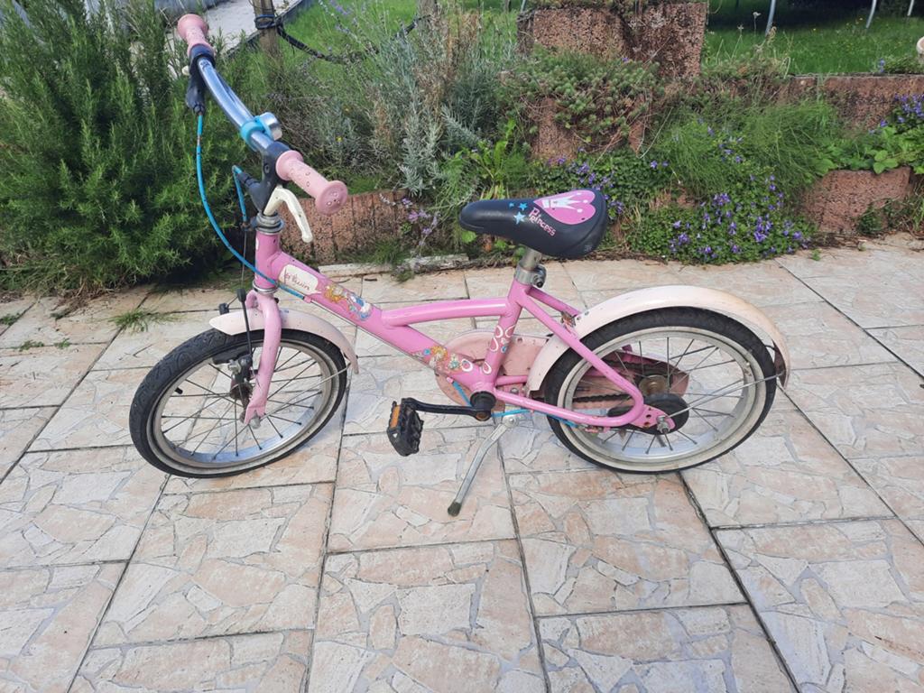 Vélo enfant fille BTwin princess, Enlèvement
