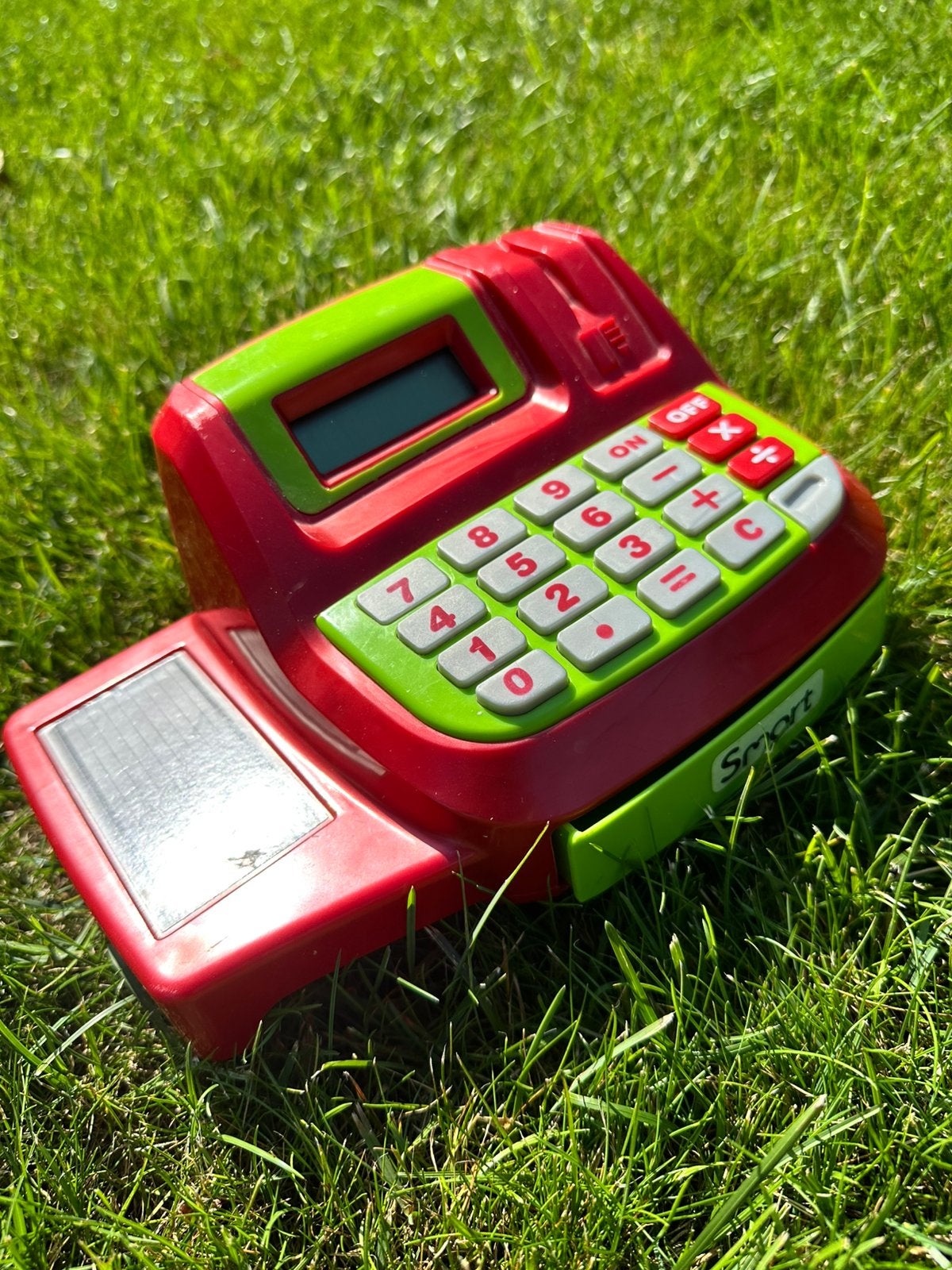 Kassa voor kinderen, Ophalen, Zo goed als nieuw