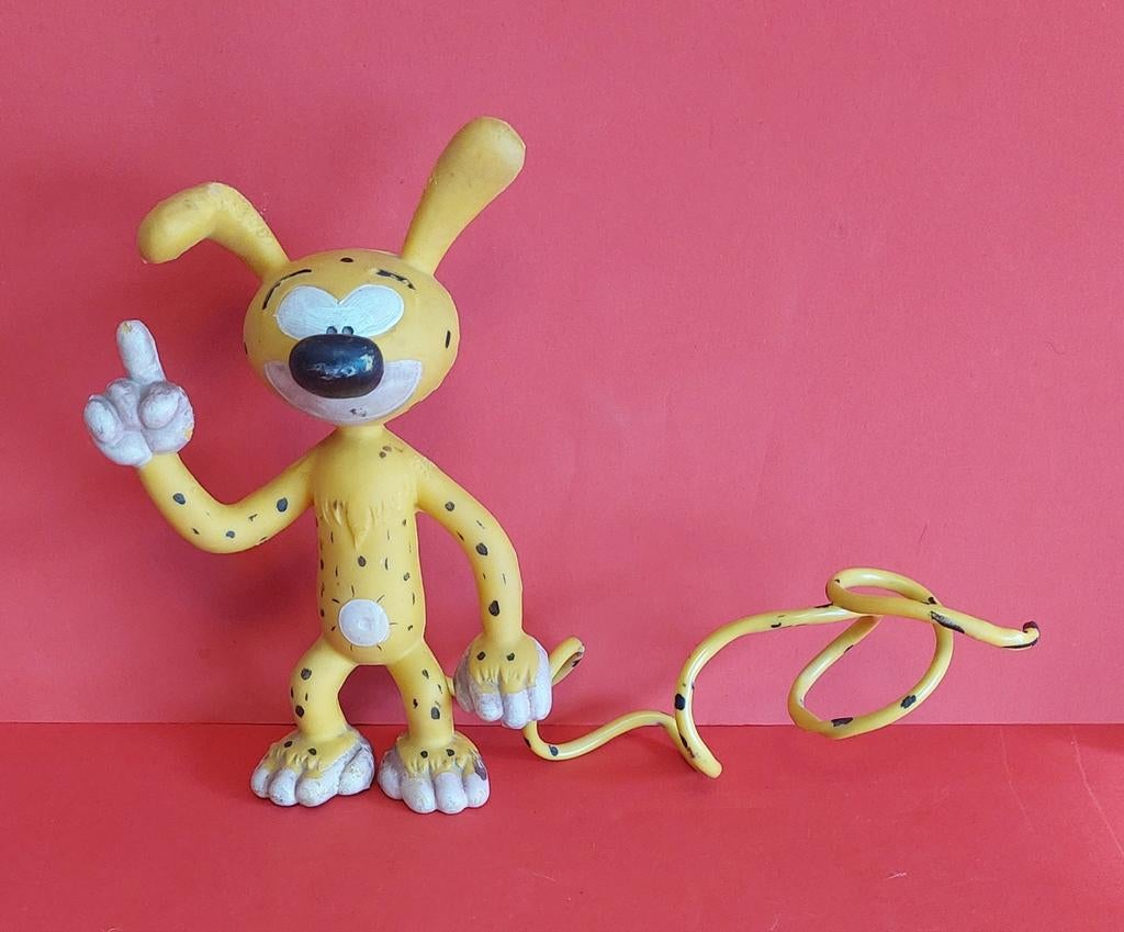 Marsupilami pouet pouet Fraquin vintage, Collections, Enlèvement ou Envoi, Gaston ou Spirou, Utilisé, Statue ou Figurine