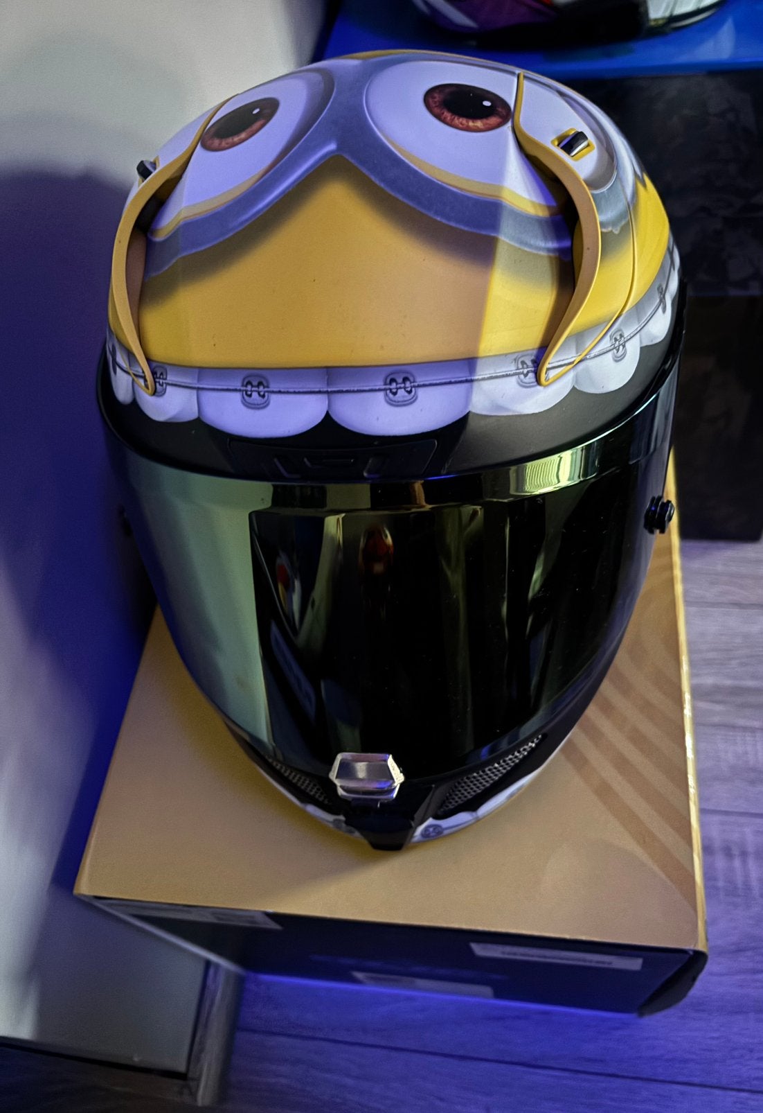 HJC RPHA-11 Disney Pixar Minions Otto Maat L, Motos, HJC, Casque intégral, Enlèvement, Neuf, sans ticket