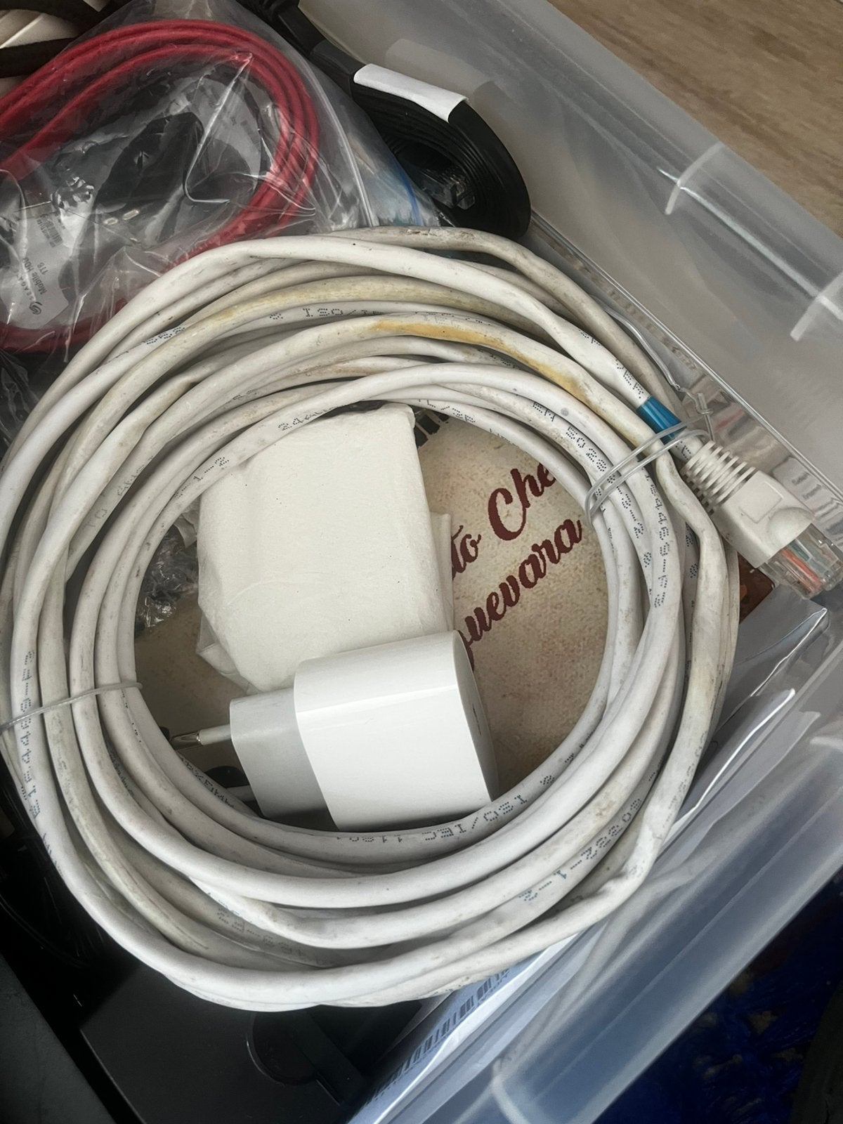 Utp kabel 15m, Computers en Software, Pc- en Netwerkkabels, Ophalen, Zo goed als nieuw