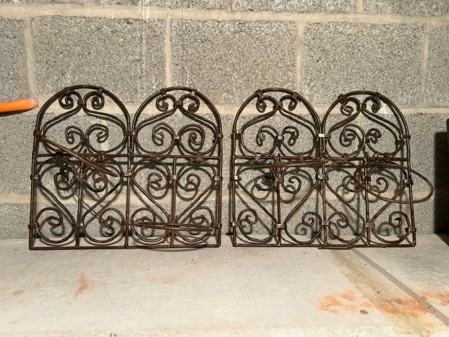 grilles porte fleurs, Comme neuf, Enlèvement, Balcon, Rectangulaire