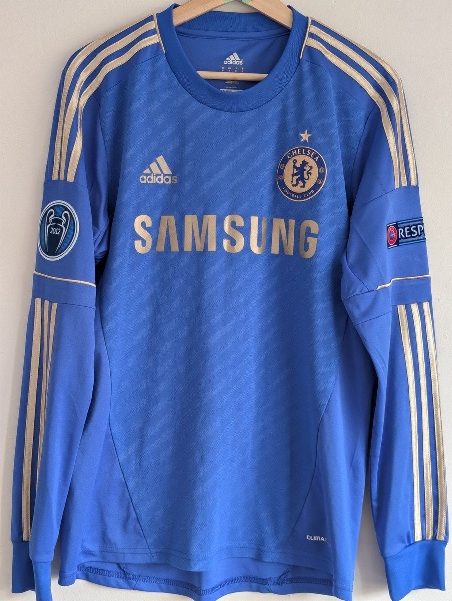 Chelsea Eden Hazard Voetbalshirt Origineel Finale 2012, Envoi