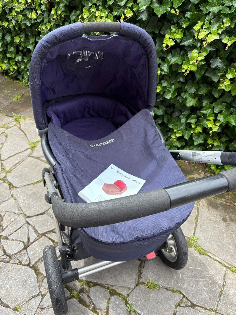 Maxi Cosi Mura et landau, Tige de poussée réglable, Enlèvement ou Envoi, Poussette combi, Utilisé
