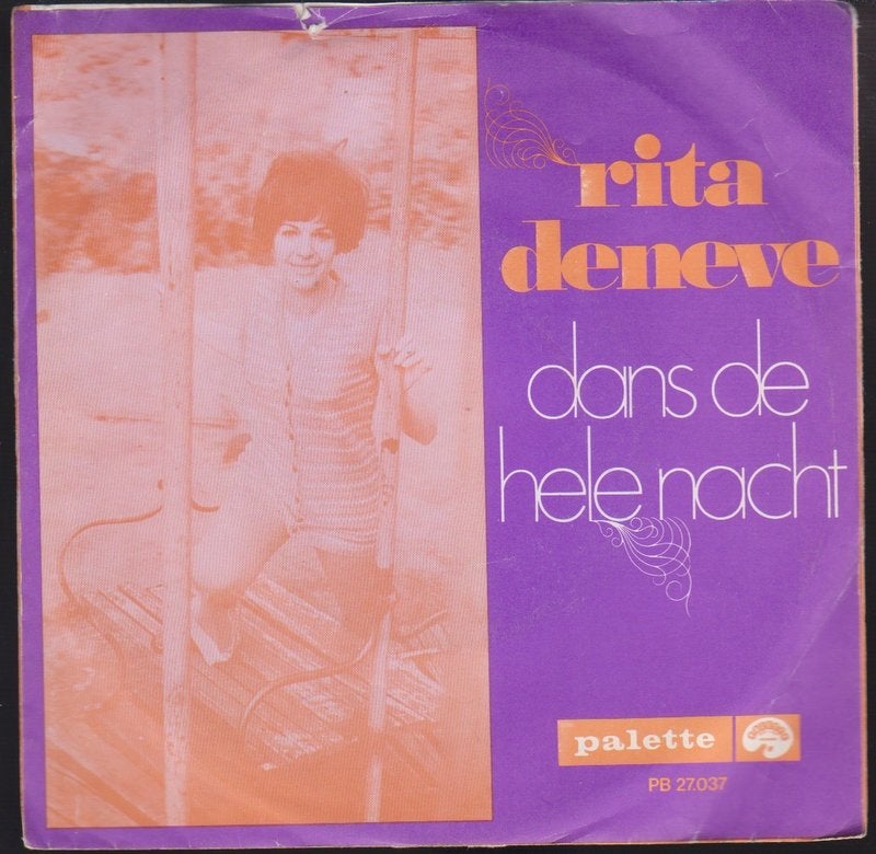 RITA DENEVE /DANS DE HELE NACHT, CD & DVD, 7 inch, Enlèvement, Schlager, Comme neuf