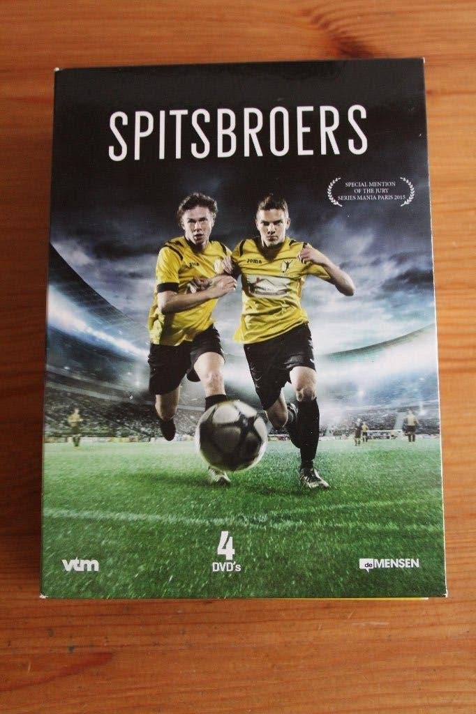 Spitsbroers  seizoen 1+2     Knap Vlaams voetbaldrama-serie!, Cd's en Dvd's, Seizoen 1, Alle leeftijden, Drama, Ophalen of Verzenden