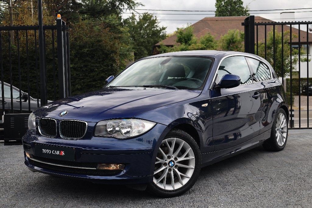 BMW 116 i Coupé | Cruise | Stoel-Verwarm, Auto's, BMW, 90 kW, 1995 cc, Zwart, Blauw