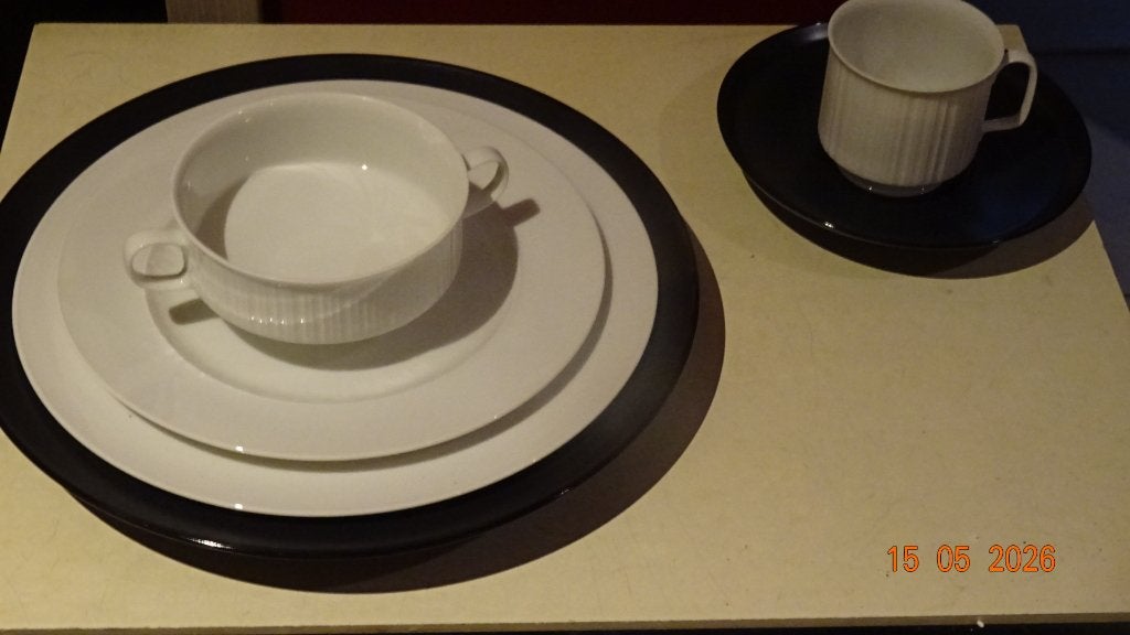 Servies voor 12 personen, Ophalen, Nieuw, Modern, Compleet servies