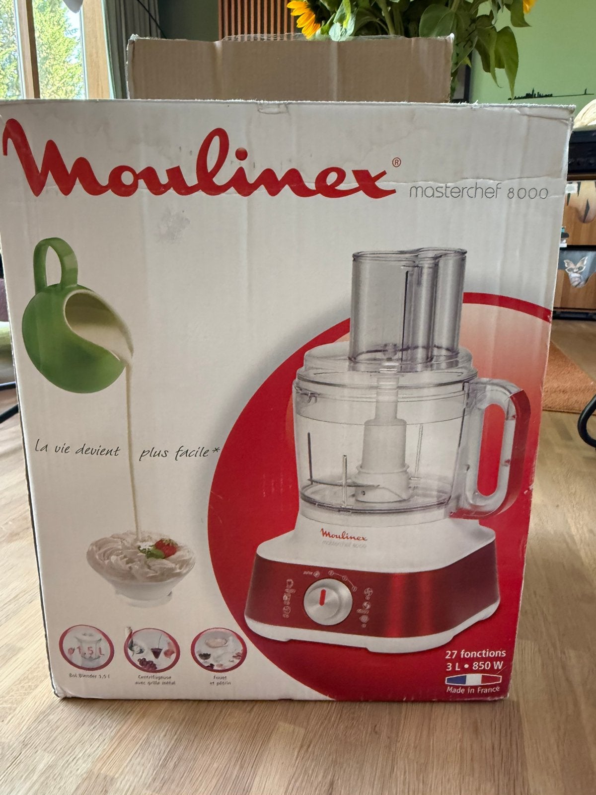 Keukenmixer Moulinex Masterchef 8000, Electroménager, 1 à 2 litres, Enlèvement, Utilisé, 3 vitesses ou plus