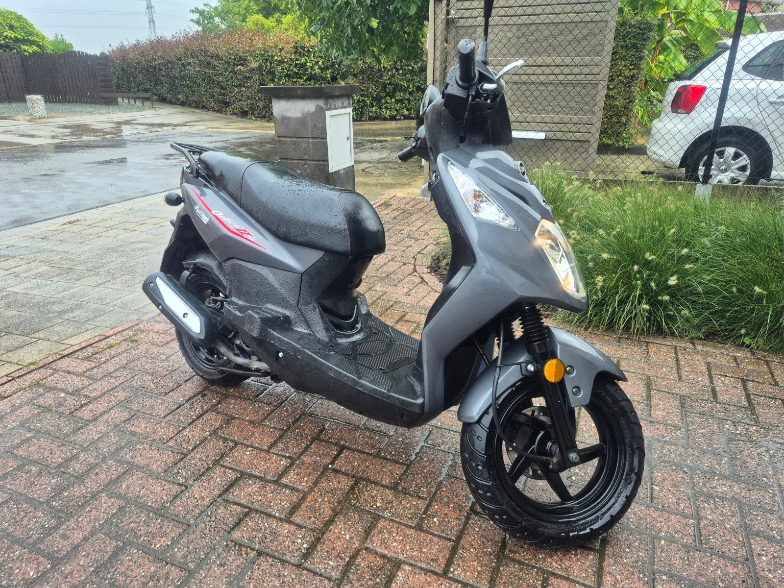 Sym Orbit II -a-klasse-25km/u, Ophalen, Klasse A (25 km/u), 49 cc, Zo goed als nieuw