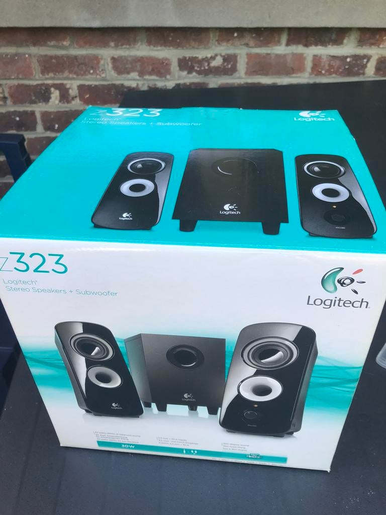 Enceintes logitech, Enlèvement, Comme neuf