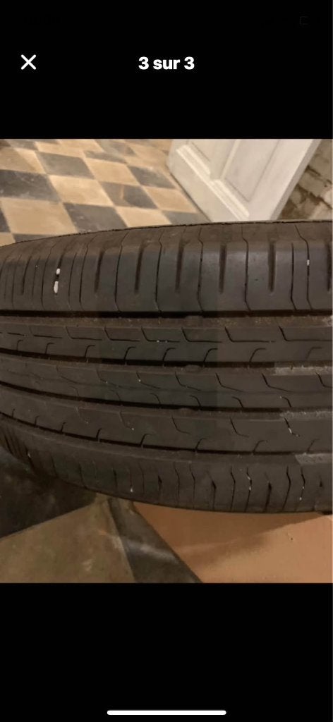 4 pneus Continental 215/60R 17 H, Autos : Pièces & Accessoires, Pneus & Jantes, 215 mm, Véhicule de tourisme, Pneus été, Pneu(s)