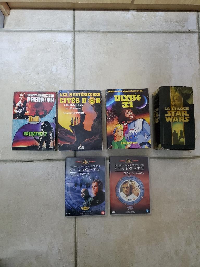 Lot vintage coffret ulysse 31. Les mystérieuses cités d'or., Enlèvement ou Envoi, Utilisé, Coffret
