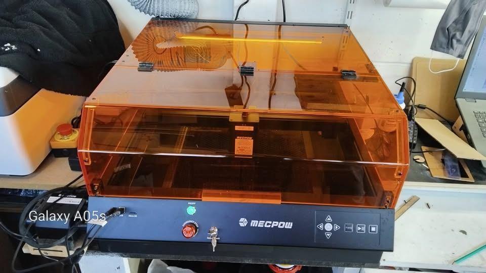 graveur Mecpow X4 Pro 40 W, Ophalen, Zo goed als nieuw