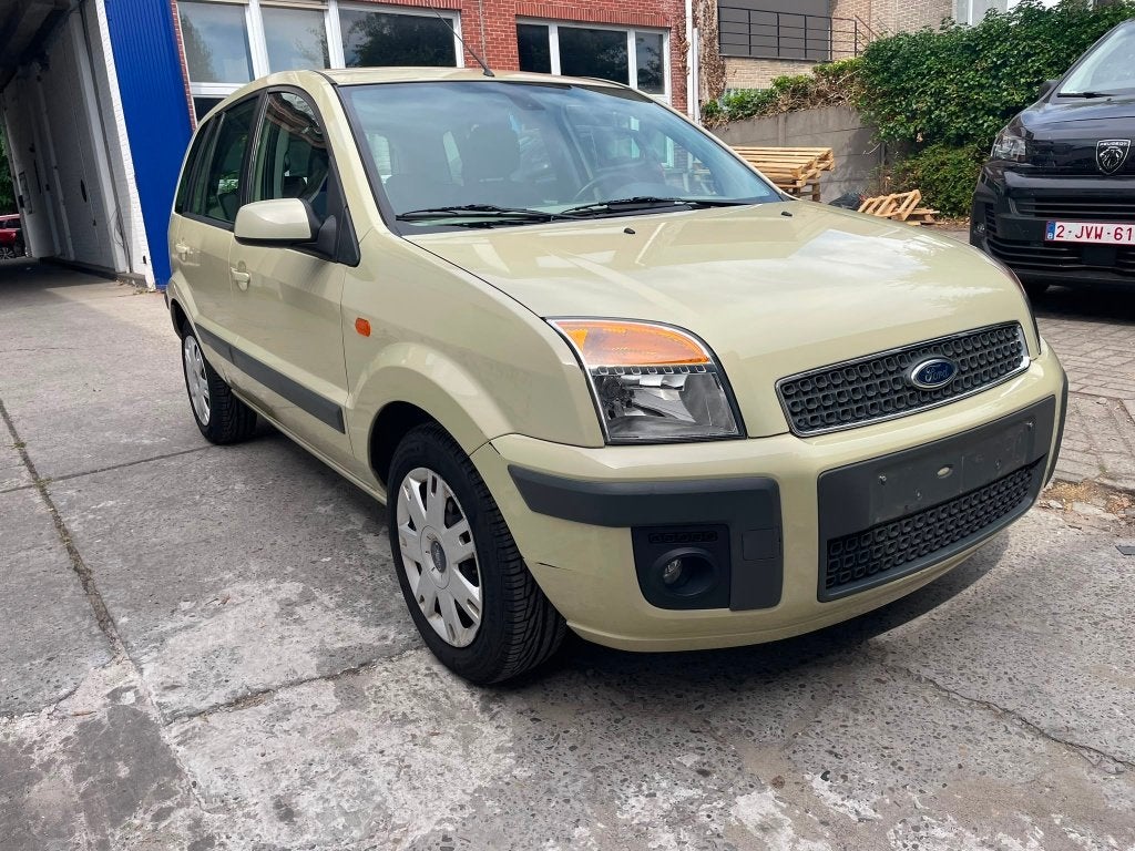 Ford Fusion 1.6 Benzine 2009 40 000KM AUTOMAAT AIRCO, Auto's, Automaat, Stof, Beige, Fusion