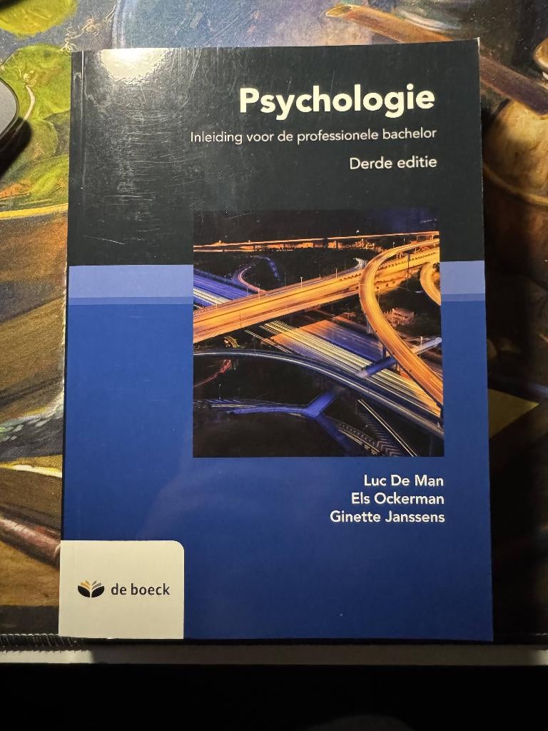 Psychologie Inleiding voor de professionele bachelor, Boeken, Studieboeken en Cursussen, Verzenden, Zo goed als nieuw, Hogeschool