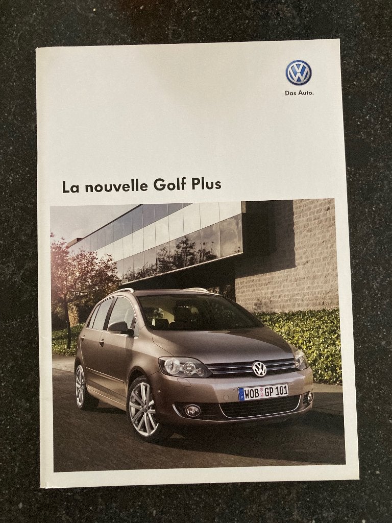 brochure auto, Livres, Enlèvement ou Envoi, Comme neuf, Volkswagen