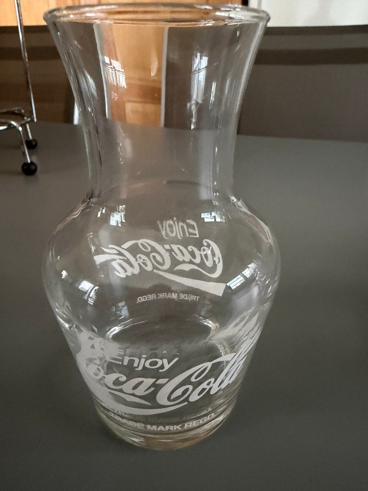 Verre carafe coca cola, Enlèvement ou Envoi, Utilisé, Verre à soda