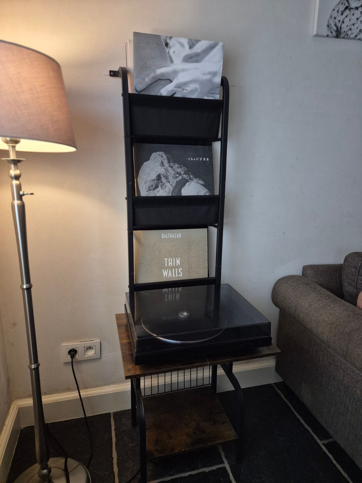 Platenspeler Sony PS-LX310BT met kastje en lp´s / platen, Ophalen, Zo goed als nieuw, Platenspeler, Sony